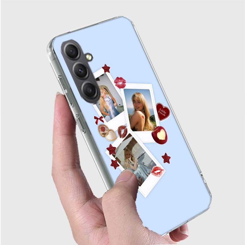 Singer S-Sabrina C-Carpenter Phone Case for Samsung Galaxy A54 A14 A24 A34 A17 A37 A57 A55 A35 A25 A15 A16 A26 A36 A56 A13 A23 A
