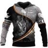 Winter New Sweater European and American Style Lion Animal 3D Three-dimensional Printing Pattern Large Size Loose Sweater