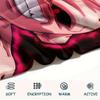 1Pc Majin Buu Print Flannel Blanket, High quality Comfortable for All Seasons, Home Decor, Warmth and Comfort, Perfect for Christmas Gifts