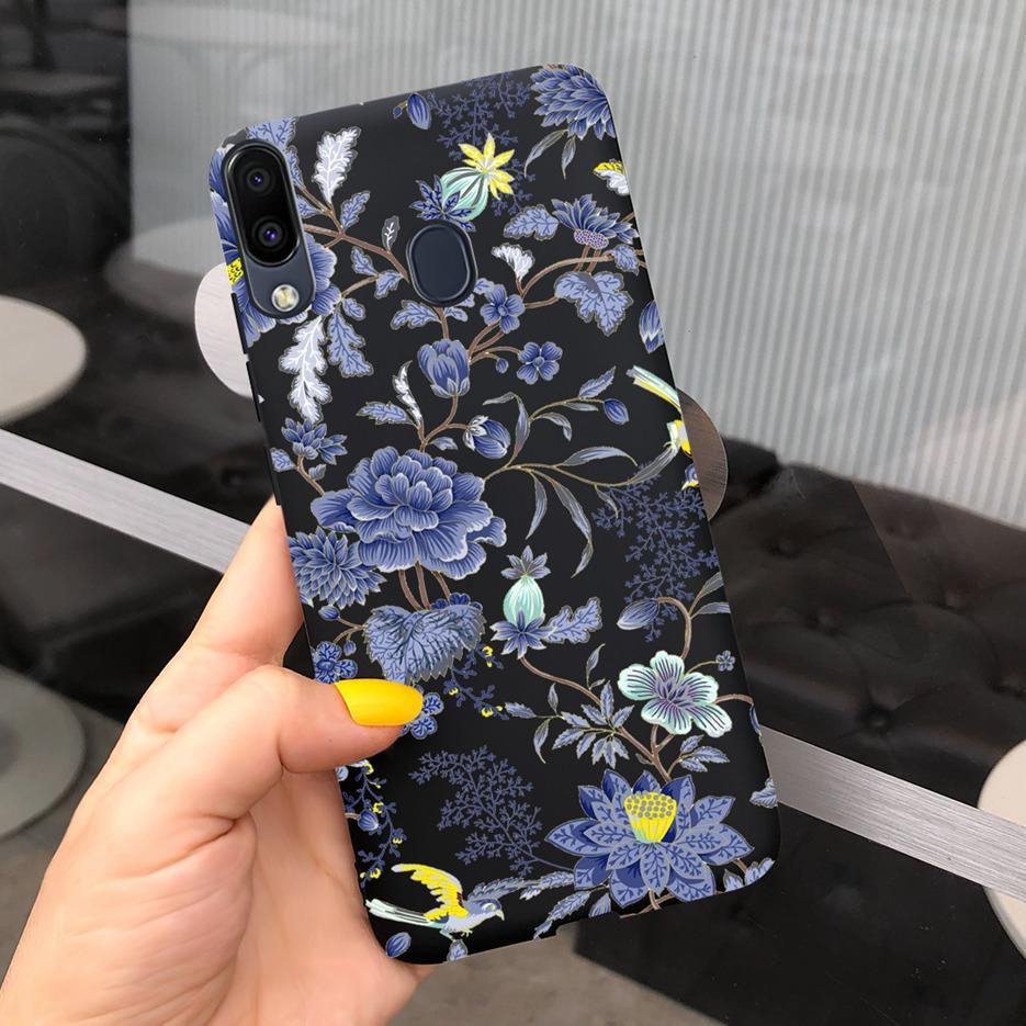 For Samsung Galaxy M10 M20 M30 Case Stylish Cartoon Sunflower Soft Silicone Phone Back Cover For Samsung M 10 20 30 M305F Fundas