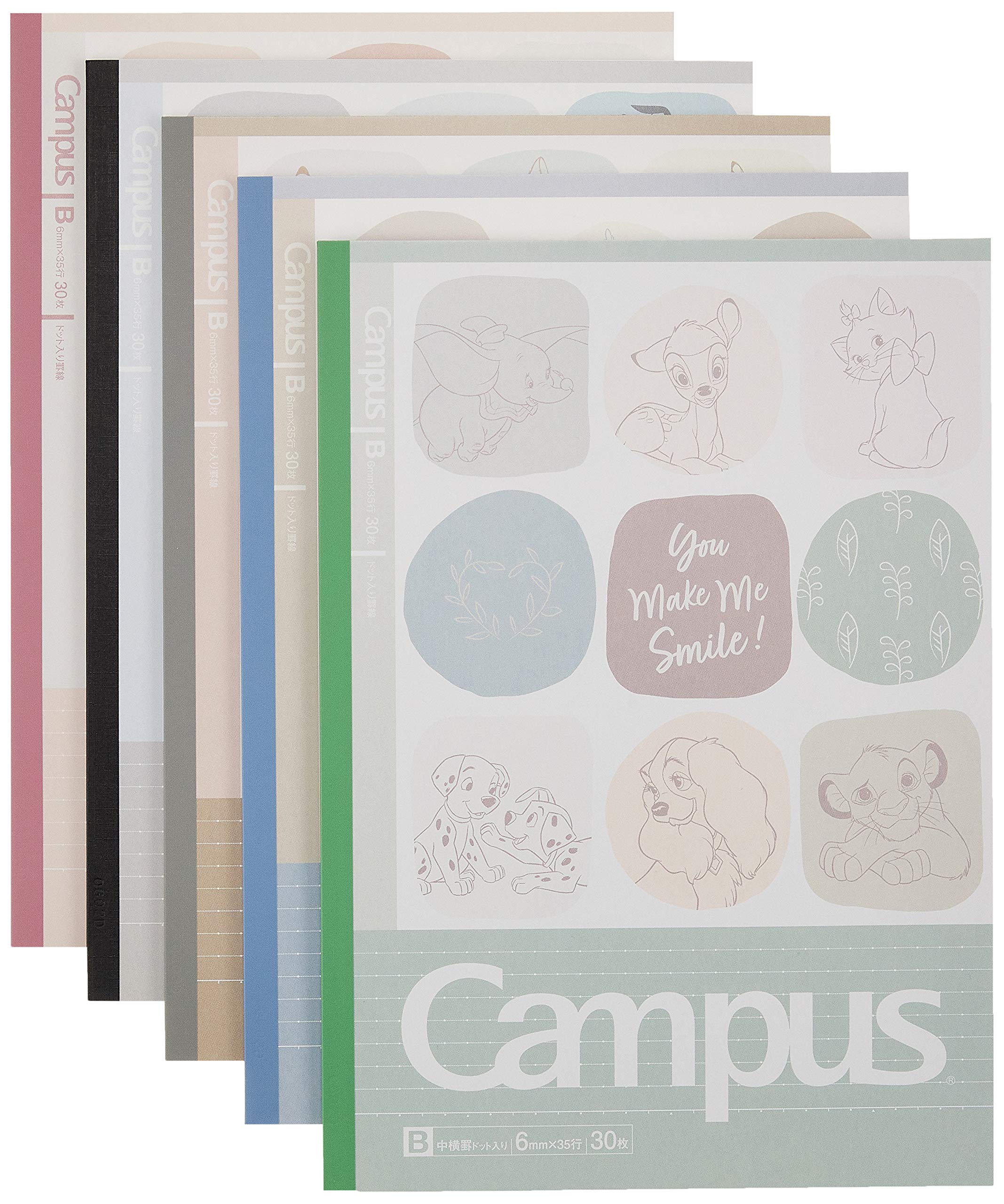 

Sunstar Stationery Disney Campus в точку Синий B S2637626 Блокнот, Линованный, Линованный, 5 штук, Классический,