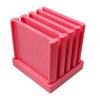 Pottery Craft Supplies 1 Set Polymer Clay Thickness String Rollers, Rolling Guide 0.5-5mm, with Storage Modeling Material Tools Base, Strip