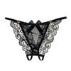 Pure Desire Bow Beautiful Buttocks Seduction Sexy Panties Women's Perspective Lace Bed Passion Tease Open Crotch Free Shorts