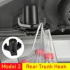 Trunk Grocery Bag Hook Car Pendant Accessories Luggage Compartment Glove Hanger Holder Trunk Organizer Hook for Tesla Model 3