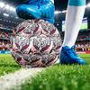 Poland Football Printed Size 5 Soccer Ball Wear Resistant Standard Adult Training Football Fan Gift for Indoor Outdoor Match Sports