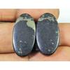 24Cts. Natural Appach Gold Pyrite Pair Oval Cabochon Loose Gemstone 11X23MM SK-2127