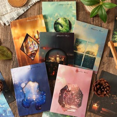 30 Pcs Outdoor Landscape Material Paper Aesthetic Scenery Decor Scrapbooking Diary Album Collage Material Junk Journal Supplies