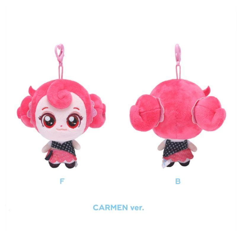 [Choose Your Member] Catch Teenieping x HEARTS TO HEARTS Collab - 10cm Plush Doll CARMEN ver. разноцветный