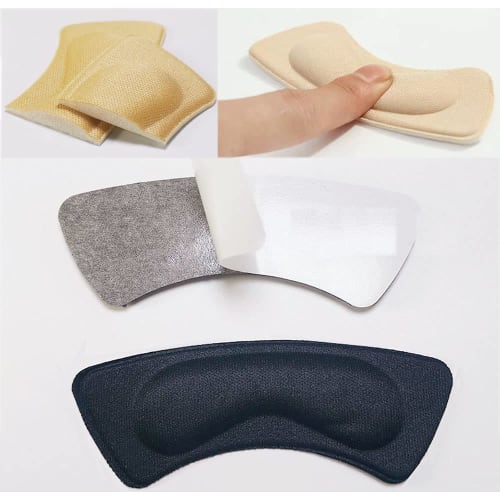 Natiform 3 Colors, 15 Pairs, 30-Piece Set, Anti-Blister Heel Pads, Prevents Squeezing and Protects Your Feet