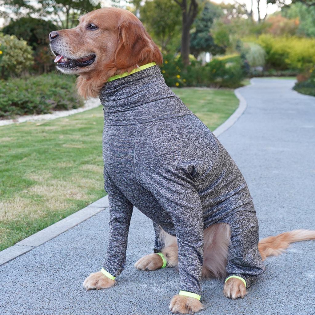 Dog Elastic Jumpsuit Jumper Pullover Clothing Apparel Plain Apparel for Spring Winter Multiple Size Winter Apparel