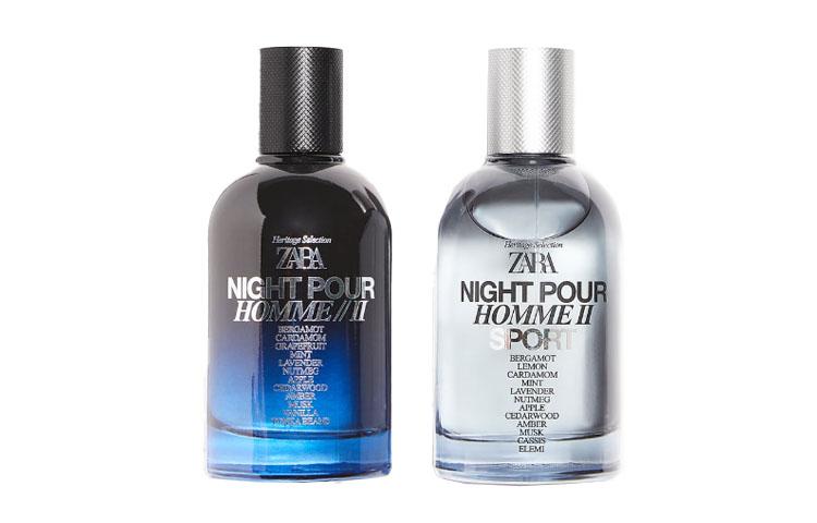 ZARA Men s Night Fragrance Sets Eau De Parfum NIGH POURHOMMEII Perfume 100ml+SPORT Perfume 100ml