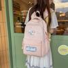 Schoolbag1011 new ins student versatile simple backpack backpack cute girl college student design waterproof schoolbag