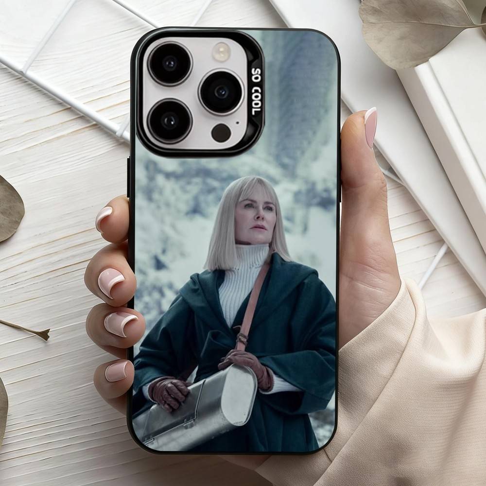 

Actress Nicole Mary Kidman Phone Case For iPhone17,16,15,14,13,12,11 Plus,Pro Max Black Candy Silver Plated Cover iPhone13