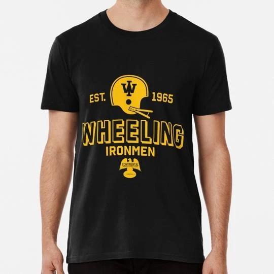 

Wheeling Ironmen 1965 Continental Football League S to 5XL Made in USA T-Shirt 3XL