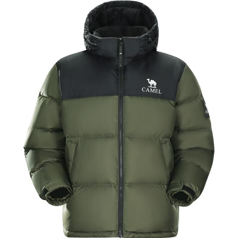 CAMEL Unisex High Loft Water Repellent Puffer Jacket