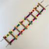 Bird Wooden Ladder Bridge Bird Swing Toy Parrot Climbing Ladder Toy Bird Ladder Toy Bird Hanging Ladder Parrot Swing