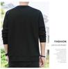 Men's 2023 Loose Fit Plus Size Sweatshirt - Round Neck, Long Sleeve, Spring/Autumn