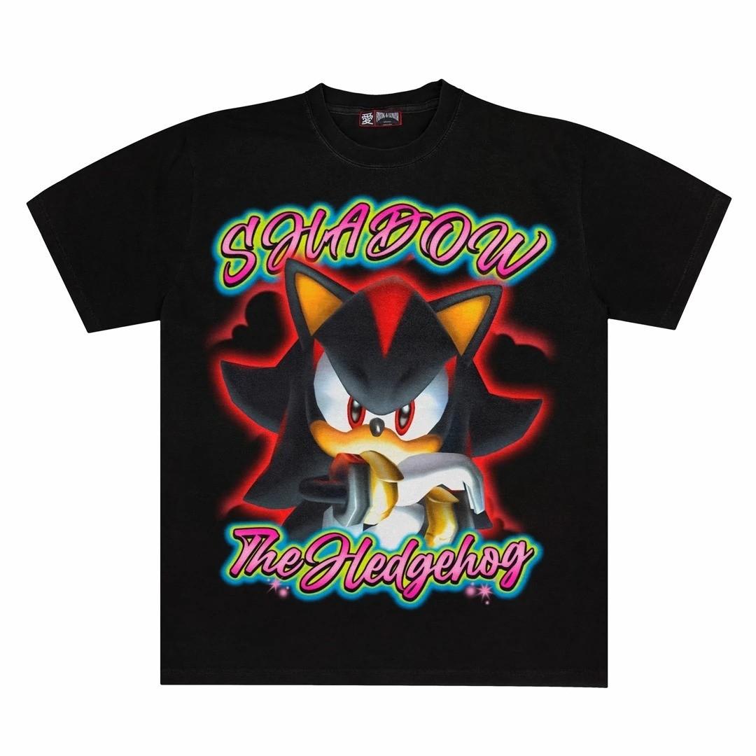 Shadow the Hedgehog Graphic Unisex T Shirt Gift For Fan S-5XL S разноцветный