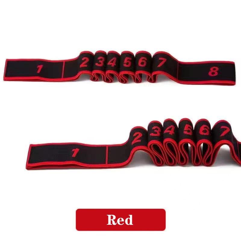 Yoga Pull Strap Gürtel Polyester Latex Elastische Latin Dance Stretching Band Schleife Yoga Pilates GYM Fitness Übung Widerstand Bands