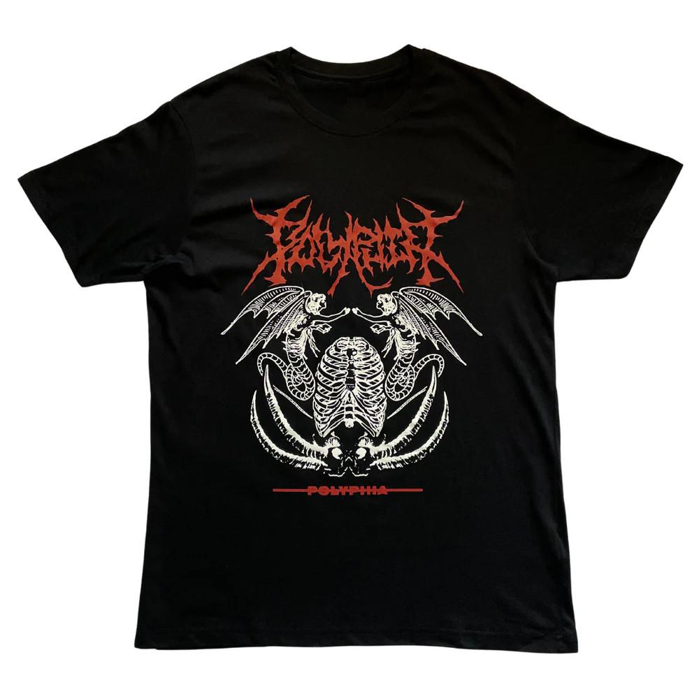Vtg Polyphia Band Music Album Cotton Black Full Size Unisex Shirt Unisex T-Shirt L