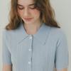 BRINGMYTHINGS Yui Collar Button Knit_5Color