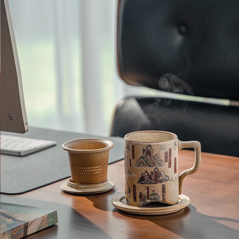 Edenus Dunhuang Series Ceramic Office Mug