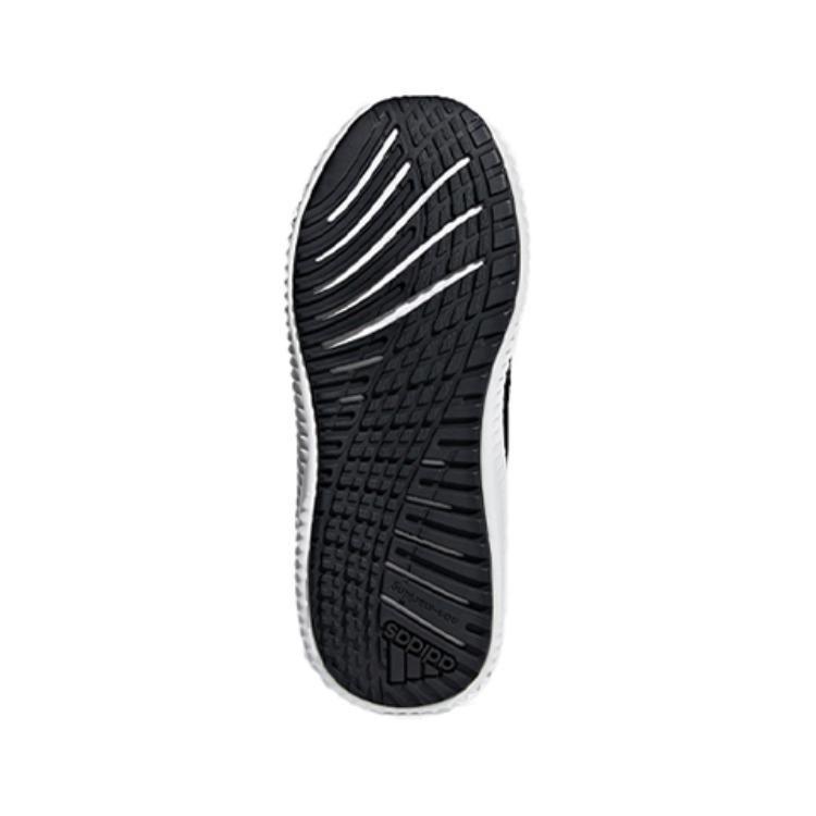 Adidas Fortarun Wide Cf Slip Resistant Low top Kids Lifestyle Shoes Black White Children Aged 3 7 Years Old F34381