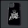 Rapper Singer M-Myke Towers Phone Case For iPhone 16,15,14,13,12,11,Mini,Pro,MAX Gray Silver Drop Matte Shockproof Back Cover