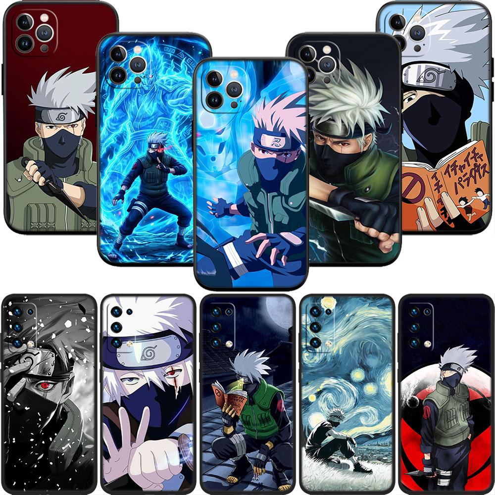 LO68 Naruto Kakashi Soft Shell Phone Case for Samsung Galaxy Note 10 20 S23 S24 S25 Ultra FE Plus Edge Lite A02S A35 A07 A17