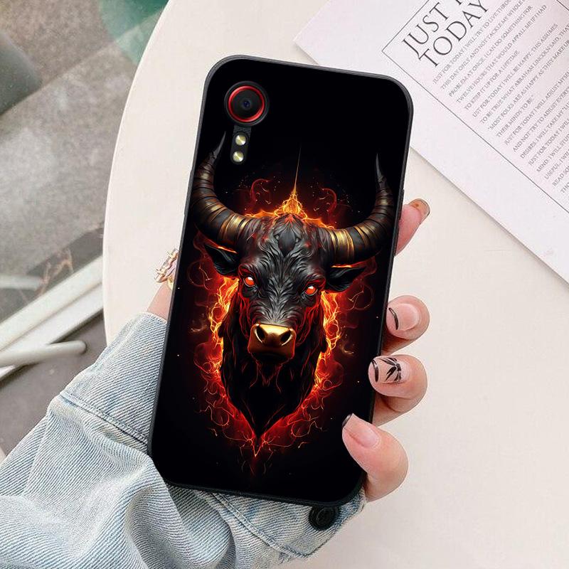 For Samsung Galaxy Xcover 5 EE Phone Case astronaut Silicone Camera Protection Back Cover For Samsung Xcover5 G525F 5EE Coque