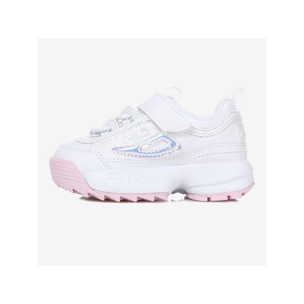 

[fila Kids] Disruptor 2 Td 3gm01093 154 Q0z3gm0109315400 whitepinkpink/130