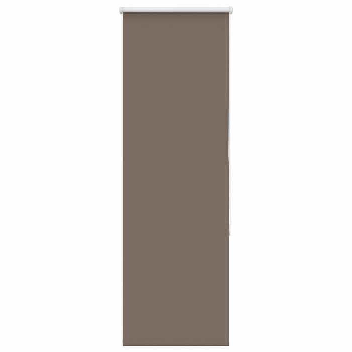 VidaXL Store enrouleur occultant café 40x150cm largeur du tissu 35,7cm, store de jour et de nuit, store de cuisine, store 4010986