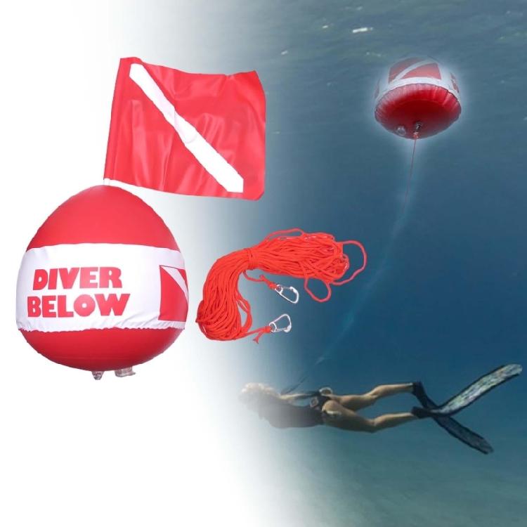 Tear Resistant Scubas Diving Warning Flag Tear Proof Materials Water Sports Flag Suitable For Sea Lake And River Use