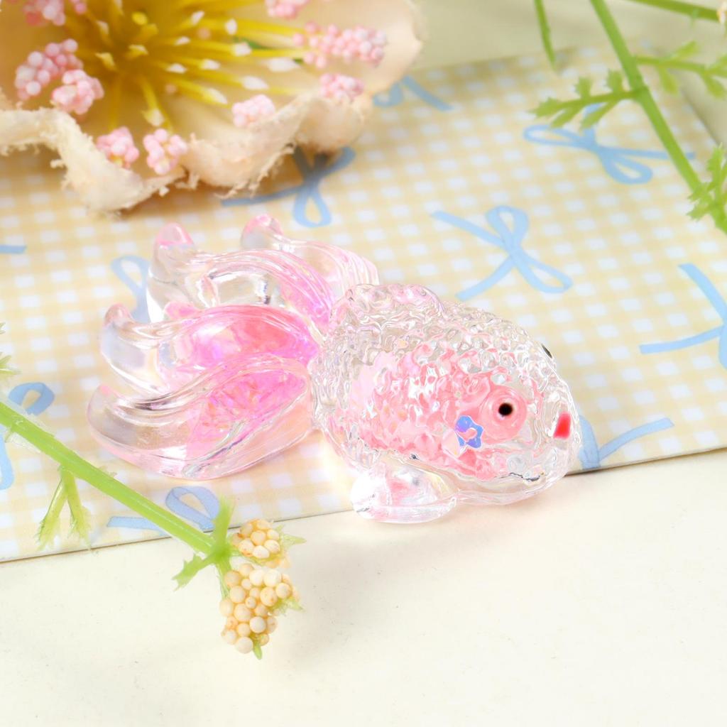 Dreamy Goldfish Koi DIY Accessories: Keychain, Phone Lanyard, Earrings, Necklace Pendant, Hairpin