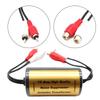 Ground Loops Noise Isolator Connector Noise Filter for Car and Home Using Noise Suppressor Reducer Alternator