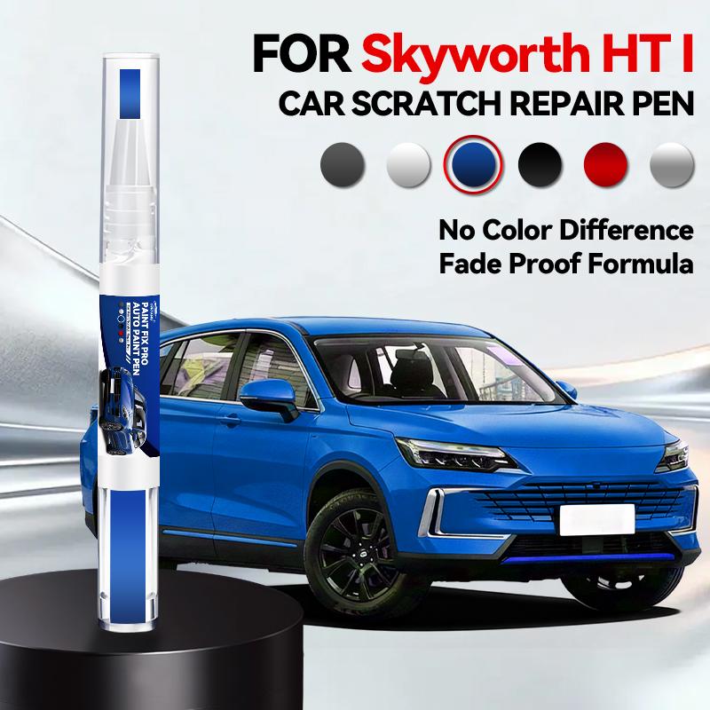 2026 Hot Car Accessories For Skyworth HT I Paint Repair Pen Touch Up Scratch Remover DIY Auto Accessories Black White Silver Blu