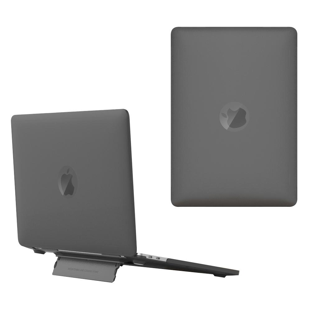 Matte Hard PC Case for Macbook Air 15 Inch (2025)/(2024) A3114 M3/(2023) M2 A2941 Lightweight Shockproof Laptop Cover with Kickstand