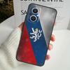 Czech Republic Czech Flag Case For OPPO Reno 13F 14F 12F 10 11 12 13 14 Pro 8T 7 8 Lite OPPO Find X6 X5 X8 X9 Pro Cover