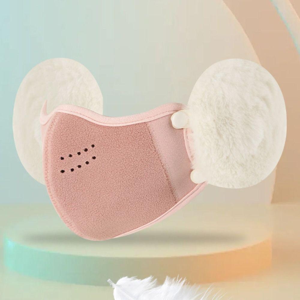 Thermal Ear-Protecting Face Mask Dust-proof Earflap Mask Half Face Mask  Cold Weather