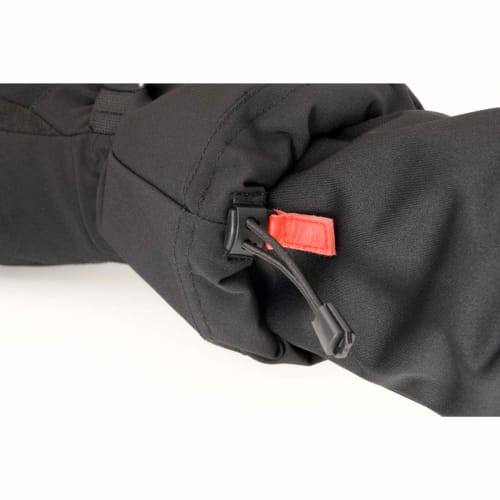 Komine Bike System Winter Long Gloves L Black/Red 06-845 GK-845