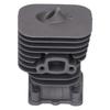 Durable Grey Cylinder Piston Kit Compact Aluminum Gaskets Kit Easy to Install Trimmer Parts for Husqvarna 125 128 For Edger