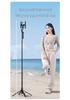 Bluetooth Selfie Stick H186: Anti-Shake, Retractable Stand with Ground Stake and Anti-Tip Four-Leg Design for Mobile Phones.