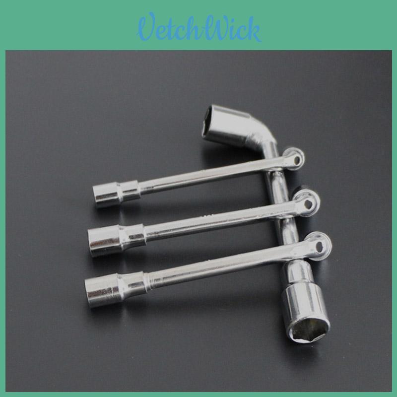 Premium Quality L Shaped Outer Hexagonal Wrench Nut Driver 6-24mm Dual Ends 19 Size Options