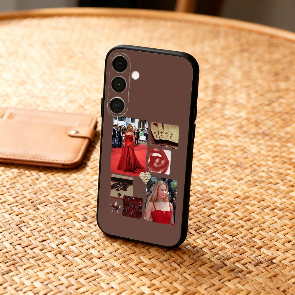Actor J-Jennifer L-Lawrence Phone Case For Samsung A73,72,71,A52,51,40,41,A22,A32,31,A13, Soft Black Shell Samsung a20s