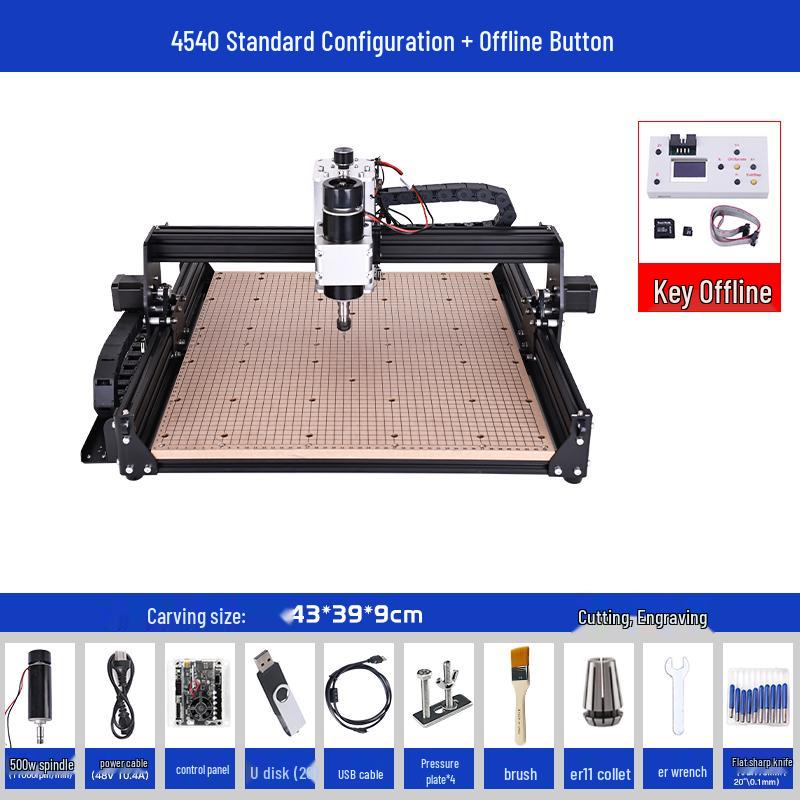 Multifunctional Desktop CNC Laser Engraving and Cutting Machine