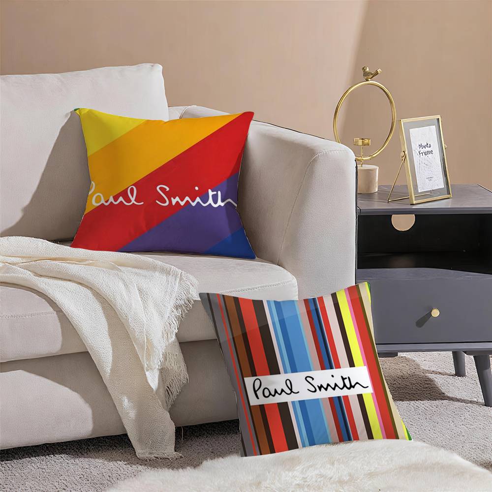 Art P-Paul Fashion Designer Smith-MT Pillow Case Printing Pillowcase Living Room Sofa Cushion Cover Bedroom Room Decor