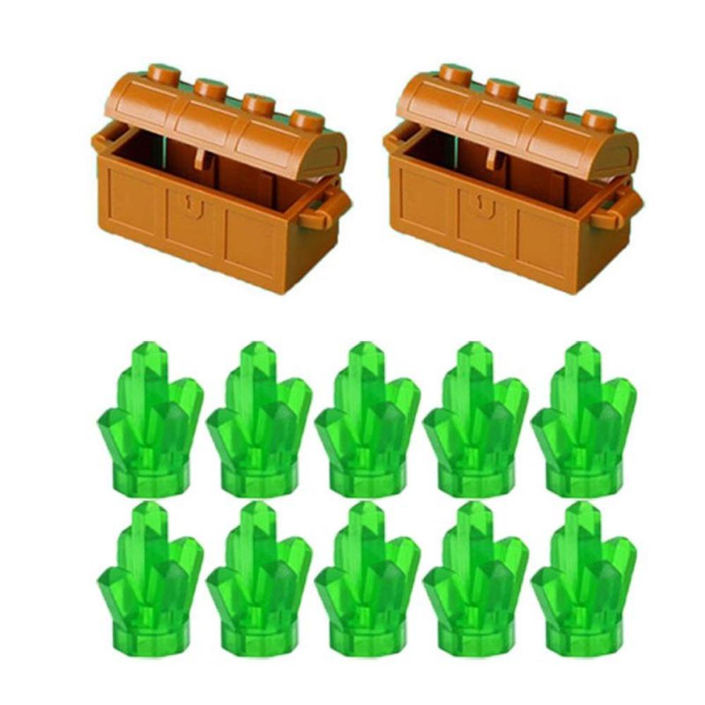 

MOC Персонаж Сцена Будівельні блоки Аксесуари Скрині зі скарбами Золоті та срібні руди Діаманти Доларові коробки Ключі Іграшки Подарунок Цеглинки