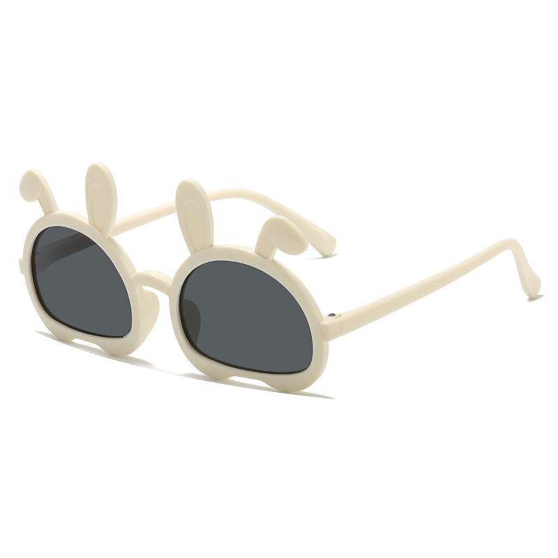 New Fashion Bunny Children's Sunglasses Cute Baby Men's and Women's Cartoon Sunglasses Street Shooting Dance Glasses