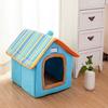 House-Shape Cat Cave Bed Tent for Indoor Small to Large Cats Machine Washable Ultra-Soft Cushion Anti-Slip Bottom