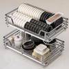 Beifu Stainless Steel Double-Layer Cabinet Dish Rack